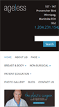 Mobile Screenshot of agelesscosmetic.com
